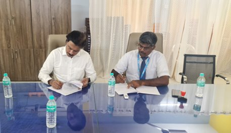MOU Sign-off @ Gokula Krishna College